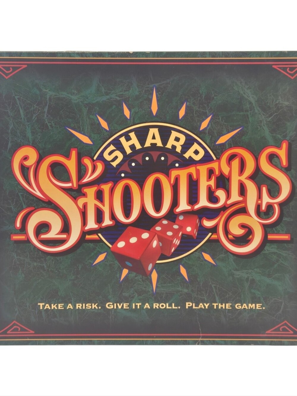 1994 Sharp Shooters Dice Board Game **COMPLETE**